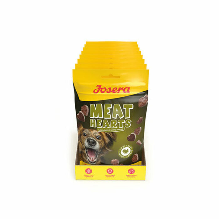 Dog Snack Josera Meat Hearts 70 g Turkey