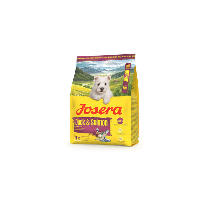 Fodder Josera Mini Junior Salmon Duck 900 g