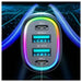Joyroom 70W car charger with 4 ports: 2 x USB C 2 x USB black (JR-CL29) - Car charger<<<Основна<<<DunaXML&&&Car
