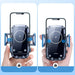 Joyroom car air vent holder Qi wireless charger 15W black (JR-ZS241) - Cell phone holders<<<HurtelXML&&&Car