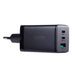 Joyroom fast GaN charger 65W USB-A 2x USB-C black + USB-C - USB-C cable 100W 1.2m (TCG01) - Cell phone USB