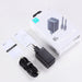 Joyroom fast GaN charger 65W USB-A 2x USB-C black + USB-C - USB-C cable 100W 1.2m (TCG01) - Cell phone USB
