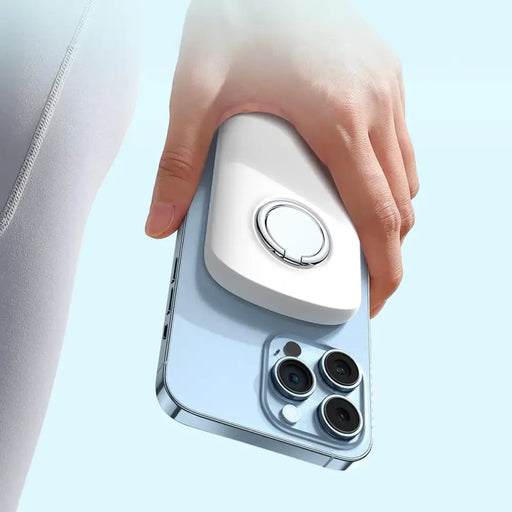 Joyroom inductive power bank 6000mAh with ring and stand up to 20W white (JR-W030) - Powerbanks<<<HurtelXML