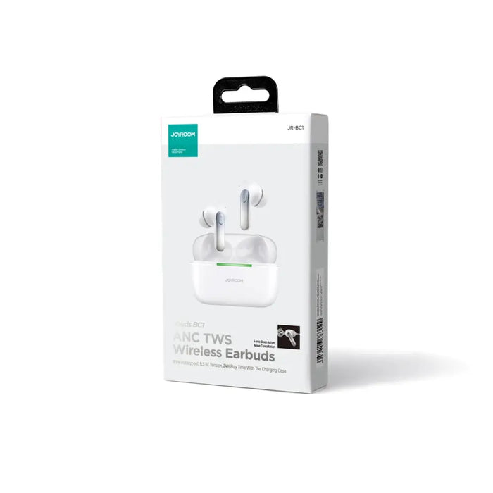 Joyroom Jbuds (JR-BC1) ANC wireless in-ear headphones - white - Headphones and speakers<<<HurtelXML