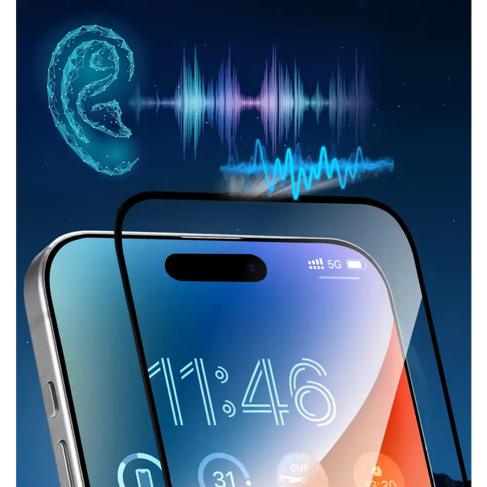 Joyroom JR-MKN0314 Corning Eyecare Tempered Glass for iPhone 16 Pro Max - Cell phone tempered glass<<<HurtelXML