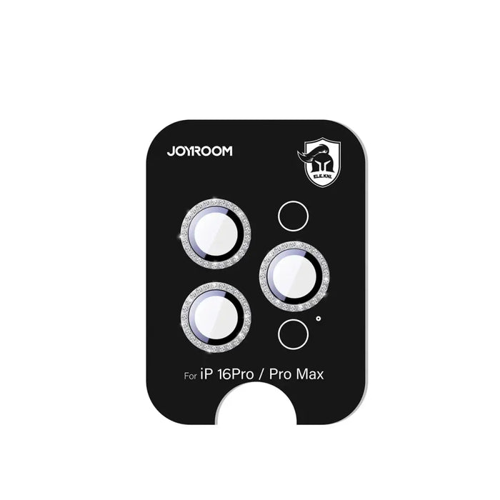 Joyroom JR-MSJ0309 protective glass for iPhone 16 Pro/16 Pro Max lenses - titanium - Cell phone tempered