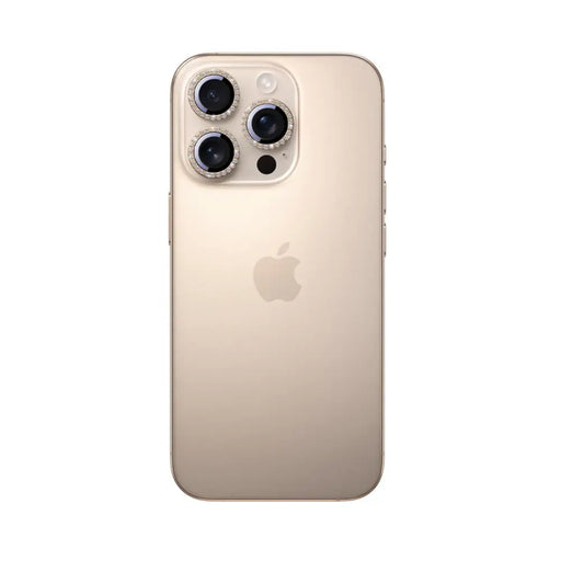 Joyroom JR-MSJ0310 Glass Screen Protector for iPhone 16 Pro/16 Pro Max Lenses - Brown - Cell phone tempered