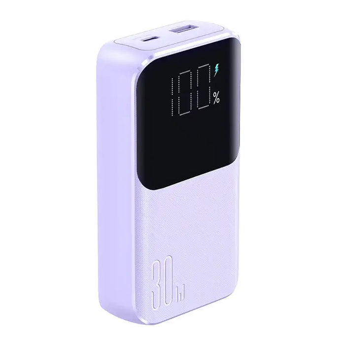 Joyroom JR-PBC06 mini power bank with built-in USB-C / Lightning cables 30W 10000mAh - purple - Powerbanks<<<HurtelXML