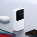 Joyroom JR-PBC07 20000mAh 30W mini power bank with USB-C and Lightning cables - white - Power