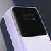 Joyroom JR-PBC07 20000mAh 30W mini power bank with USB-C and Lightning cables - purple - Powerbanks<<<HurtelXML