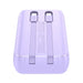 Joyroom JR-PBC07 20000mAh 30W mini power bank with USB-C and Lightning cables - purple - Powerbanks<<<HurtelXML