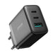 Joyroom JR-TCF10 fast charger 2x USB-C USB-A 32W - black - Travel Charger<<<Accessories<<<Основна<<<DunaXML&&&Cell