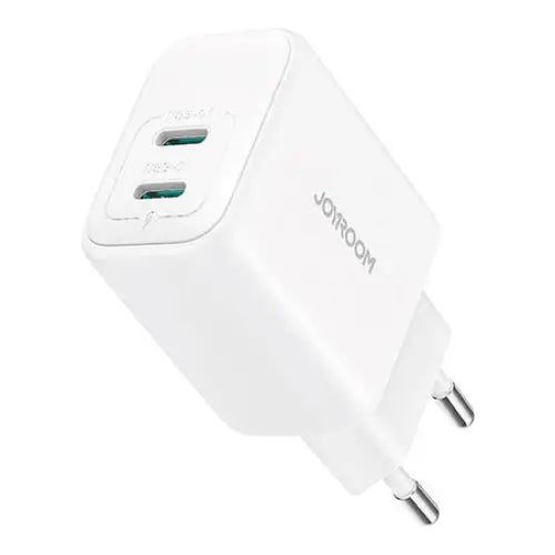 Joyroom JR-TCF12 Dual-Port (2C) 20W Power Charger (white) - mains chargers<<<Chargers<<<GSM