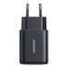 Joyroom JR-TCF13 Dual-Port (A + C) 25W Power Charger (black) - mains chargers<<<Chargers<<<GSM