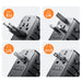 Joyroom JR-TCW01 Travel Adapter Universal 17W EU / US / UK / JP / AU / CN - Black - Cell phone USB charger<<<HurtelXML