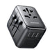 Joyroom JR-TCW01 Travel Adapter Universal 17W EU / US / UK / JP / AU / CN - Black - Cell phone USB charger<<<HurtelXML