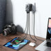 Joyroom JR-TCW02 65W Travel Adapter Universal EU / US / JP / AU / UK / CN - Black - Cell phone USB charger<<<HurtelXML