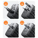Joyroom JR-TCW02 65W Travel Adapter Universal EU / US / JP / AU / UK / CN - Black - Cell phone USB charger<<<HurtelXML