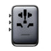 Joyroom JR-TCW02 65W Travel Adapter Universal EU / US / JP / AU / UK / CN - Black - Cell phone USB charger<<<HurtelXML