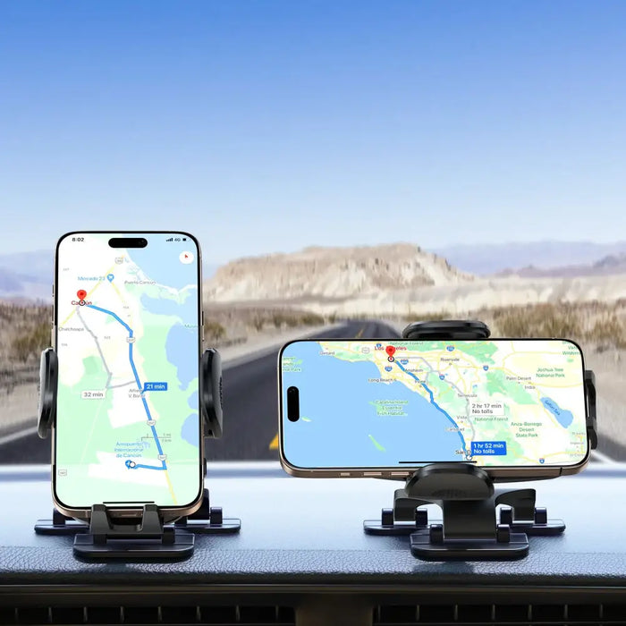 Joyroom JR-ZS259 clamp car holder with three adjustable legs - black - Uchwyty samochodowe z ładowarką Qi