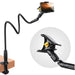 Joyroom JR-ZS389 holder with flexible arm for a desk phone - black - Cell phone holders<<<HurtelXML