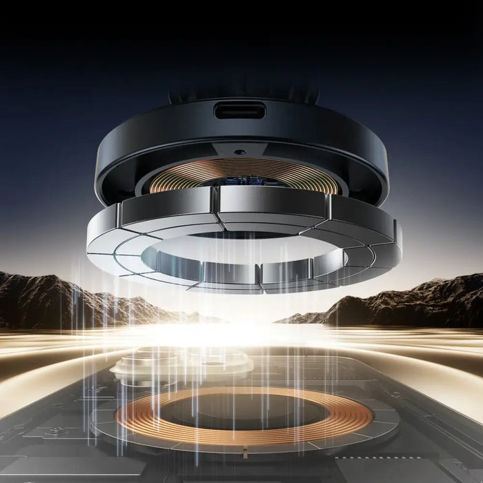 Joyroom JR-ZS502 MagSafe Compatible Car Holder with Wireless Charger for Air Vent/Dashboard - Black - Uchwyty