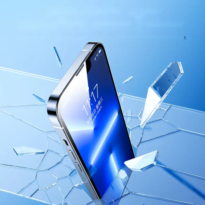 Joyroom Knight Glass for iPhone 14 Pro Max with Mounting Kit Clear (JR-H12) - Cell phone tempered glass<<<HurtelXML