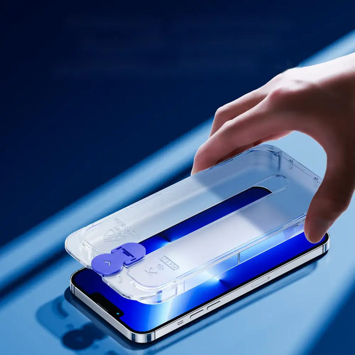 Joyroom Knight Glass for iPhone 14 Pro Max with Mounting Kit Clear (JR-H12) - Cell phone tempered glass<<<HurtelXML