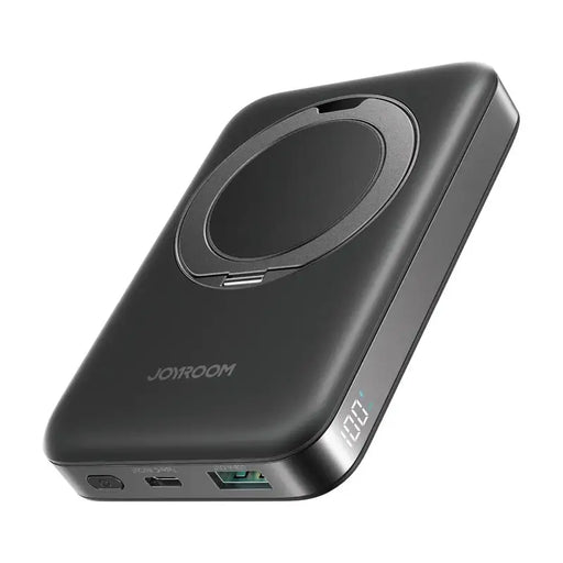 Joyroom magnetic wireless powerbank JR-PBM12 22.5W with handle (black) - Powerbanks<<<GSM