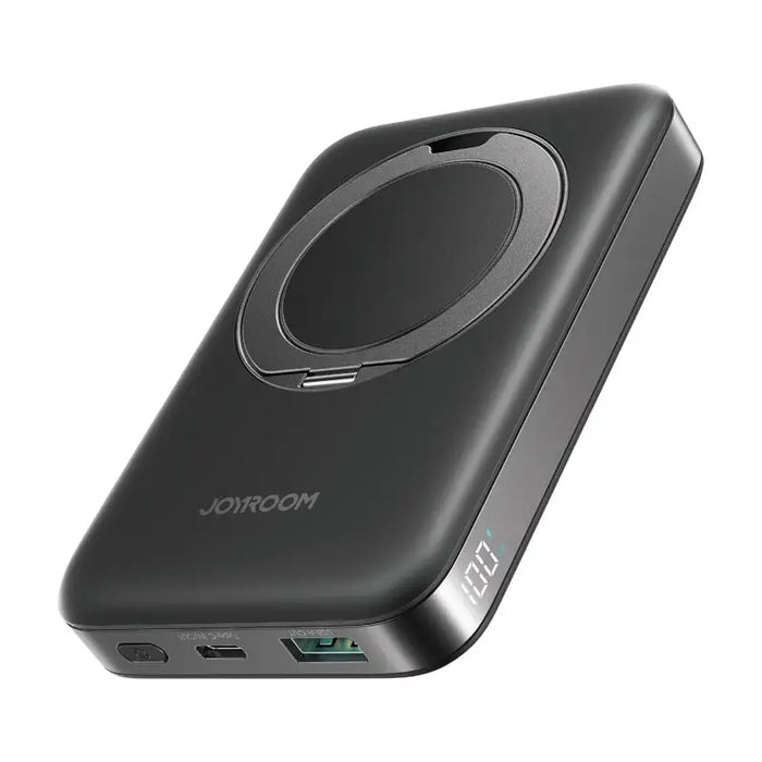 Joyroom magnetic wireless powerbank JR-PBM12 22.5W with handle (black) - Powerbanks<<<GSM