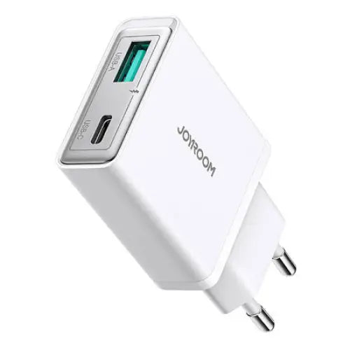 Joyroom mains charger JR-TCF14 (A + C) Super Slim 20W (white) - mains chargers<<<Chargers<<<GSM