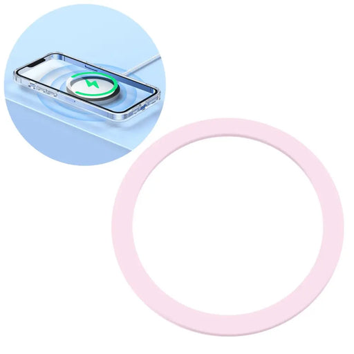 Joyroom metal magnetic ring for smartphone pink (JR-Mag-M3) - Other cell phone equipment<<<HurtelXML