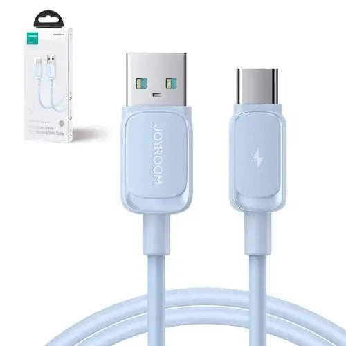Joyroom Multi-Color Series A14 USB-A / USB-C 3A Cable 1.2 m - Blue - Lightning