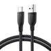 Joyroom Multi-Color Series S-A34 USB-A / USB-C cable 100W 1m - black - Cell phone cables<<<HurtelXML&&&Type-C
