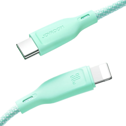 Joyroom Multi-Color Series S-A34 USB-C / USB-C PD 60W 1m Cable - Purple - Cell phone cables<<<HurtelXML&&&Type-C