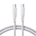 Joyroom Multi-Color Series S-A34 USB-C / USB-C PD 60W 1m Cable - White - Type-C