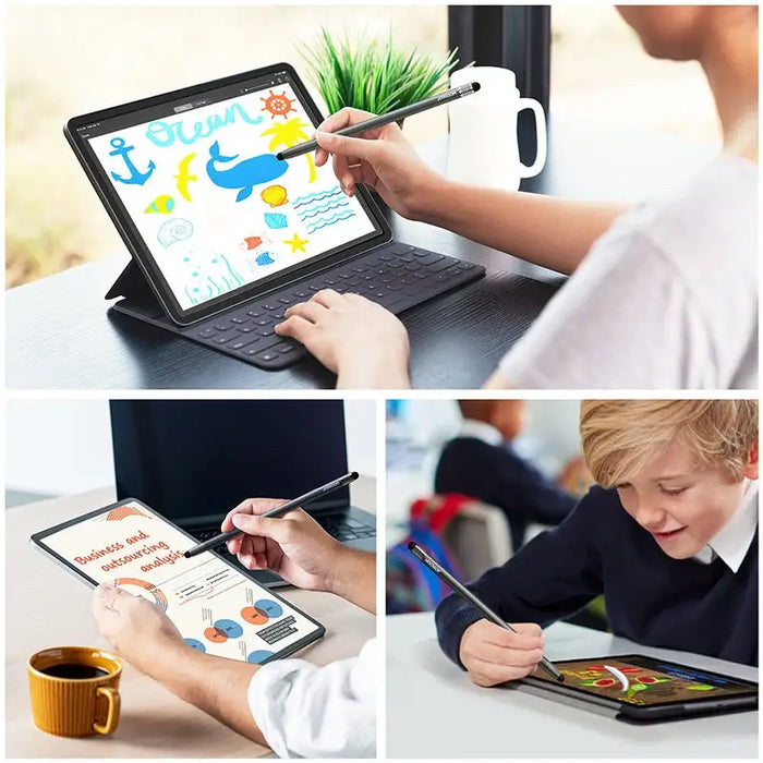 Joyroom passive stylus pen for smartphone tablet black (JR-DR01) - Cell phone stylus pen<<<HurtelXML