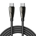Joyroom Pioneer Series SA31-CC5 USB-C / USB-C 240W Cable 1.2m - Black - Cell phone cables<<<HurtelXML