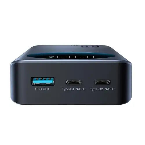 Joyroom Power Bank with Digital Display C + C + U PD 65W 20000 mAh with Type-C to Typle-C cable (1,20m) Black