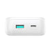 Joyroom Power Bank with Digital Display C + U PD 30W 20000 mAh with built-in Type-C and Lightning cable White