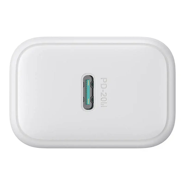 Joyroom power charger JR-TCF20 with C-C cable 20W 1m (white) - mains chargers<<<Chargers<<<GSM