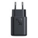Joyroom power charger JR-TCF23 with C-C cable 25W 1m (black) - mains chargers<<<Chargers<<<GSM