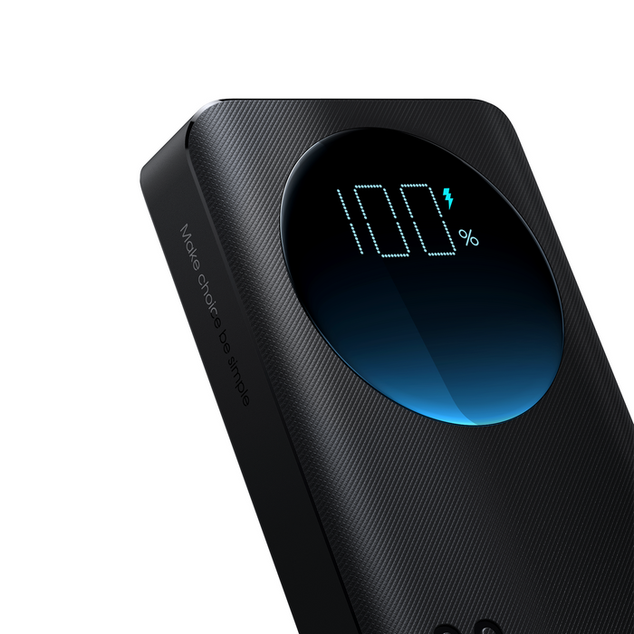 Joyroom powerbank 10000mAh 30W black (JR-PBF01) - Powerbanks<<<HurtelXML&&&Power Bank<<<Основна<<<DunaXML