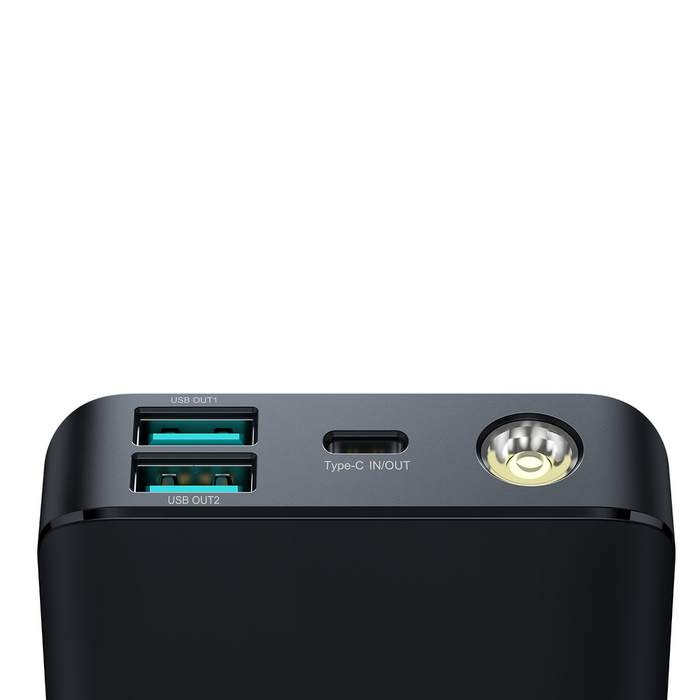 Joyroom powerbank 10000mAh 30W black (JR-PBF01) - Powerbanks<<<HurtelXML&&&Power Bank<<<Основна<<<DunaXML