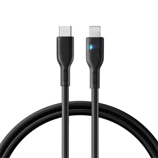 Joyroom Premium Series A13 Lightning / USB-C cable 20W 1.2m - black - Cell phone cables<<<HurtelXML