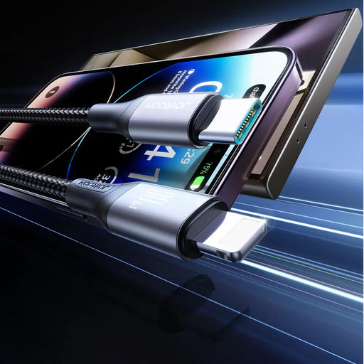 Joyroom S-A28 Flash Series 30W USB-C - Lightning cable 2m - black - Cell phone cables<<<HurtelXML