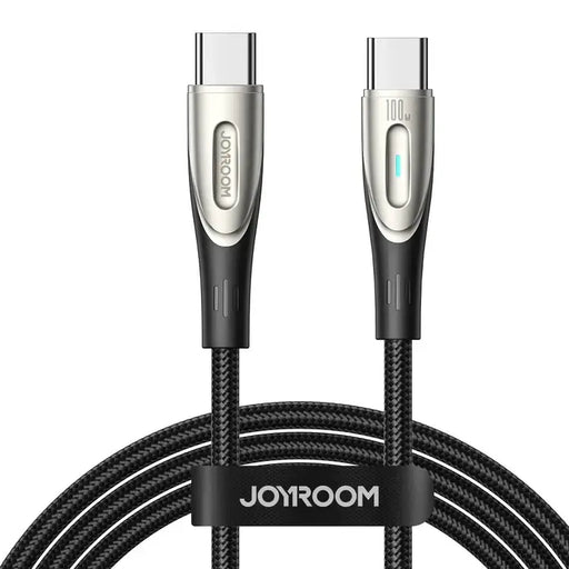 Joyroom Star-Light Series SA27-CC5 USB-C / USB-C cable 100W 2m - black - Cell phone cables<<<HurtelXML