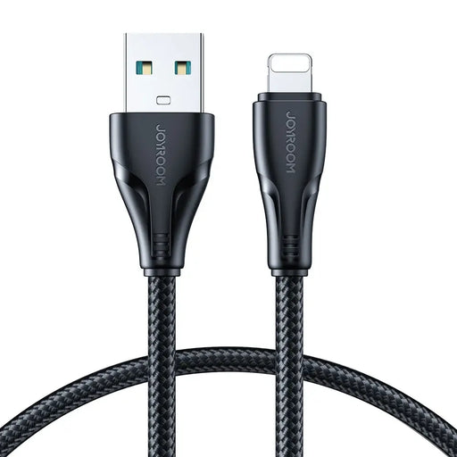 Joyroom Surpass Series A11 USB-A / Lightning 2.4A Cable 0.25 m - Black - Cell phone cables<<<HurtelXML