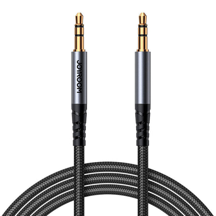 Joyroom SY-A09 AUX cable 3.5mm mini jack to 3.5mm mini jack braided 1.2m (black) - Audio