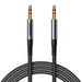 Joyroom SY-A09 AUX cable 3.5mm mini jack to 3.5mm mini jack braided 1.2m (black) - Audio